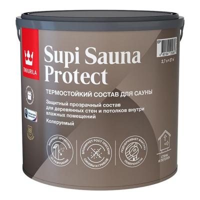 Защитное средство для бани и сауны Супи Сауна Протект (SUPI SAUNA PROTECT) 2,7 л РФ